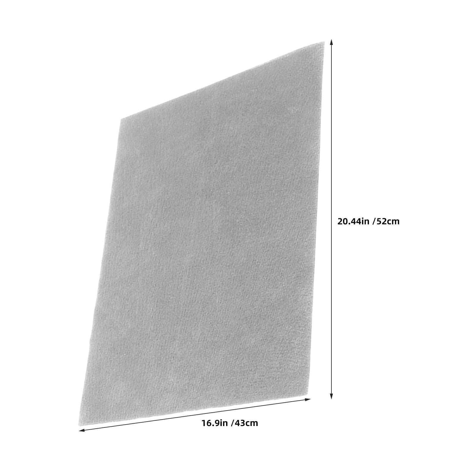 Healvian Tapis de Sol Voiture en Tissu Non Tissé Antidérapant Surface Capturant Les Débris, Adapté pour Voiture et SUV, pour L'entretien Automobile
