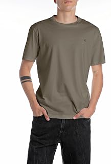 Replay Herren T-Shirt Kurzarm aus Baumwolle