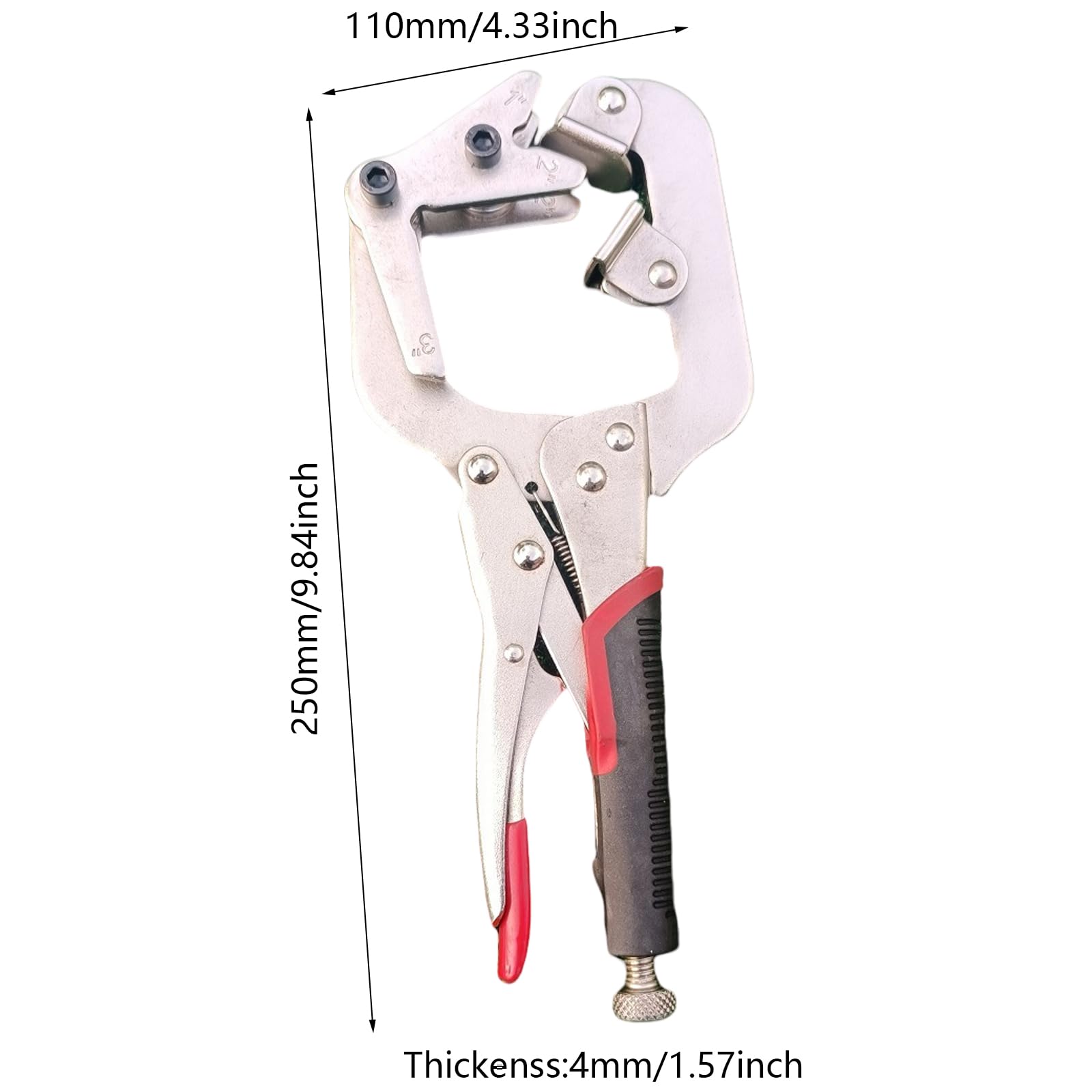 Llave de tubo ajustable resistente de 10 pulgadas, herramienta profesional de reparación de fontanería para entusiastas y fontaneros, equipo de instalación industrial duradero