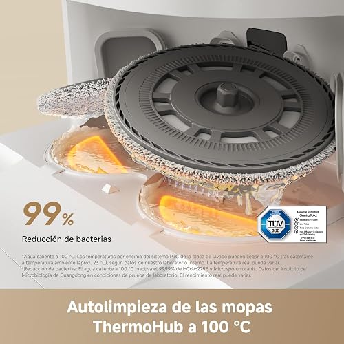 dreame L50 Ultra AE Robot Aspirateur Laveur, Auto-Nett 100 °C, 28 000 Pa - 2