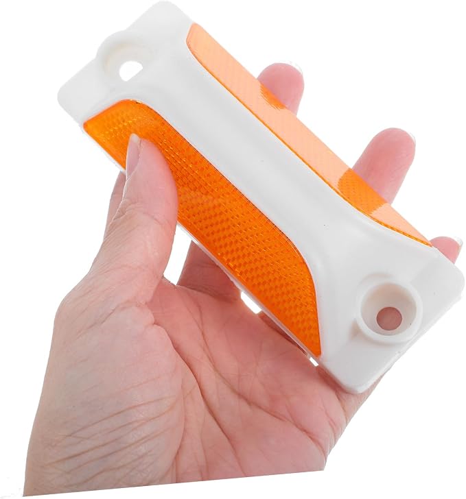 6 pcs Reflectores Rectangulares Reflectantes para Seguridad Vial miniatura 9