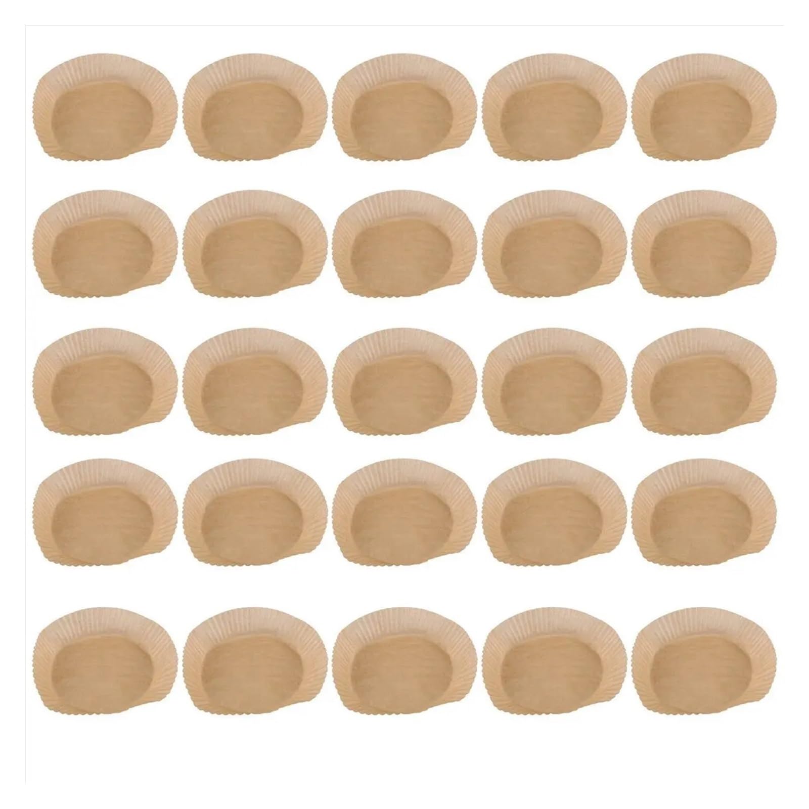 Papier sulfurisé, doublures rondes 16x4.5cm, 250 pièces
