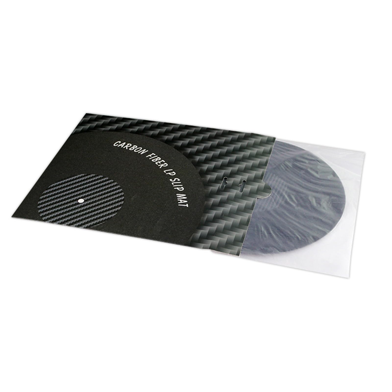 12 "Fibre di Carbonio Giradischi Piatti Mat Vibrazioni Riduzione Record Pad Per Giradischi Accessori