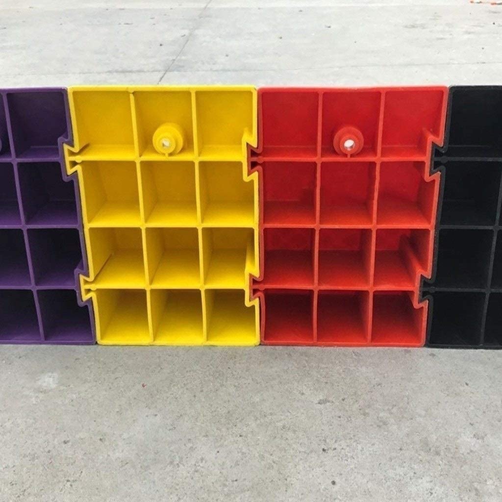 Rampy Rampy krawężnikowe Rampy krawężnikowe Mata schodkowa Kolor Plastikowy Dom Wózki dziecięce Rampy dla wózków inwalidzkich/Żółty/25 * 40 * 16 cm
