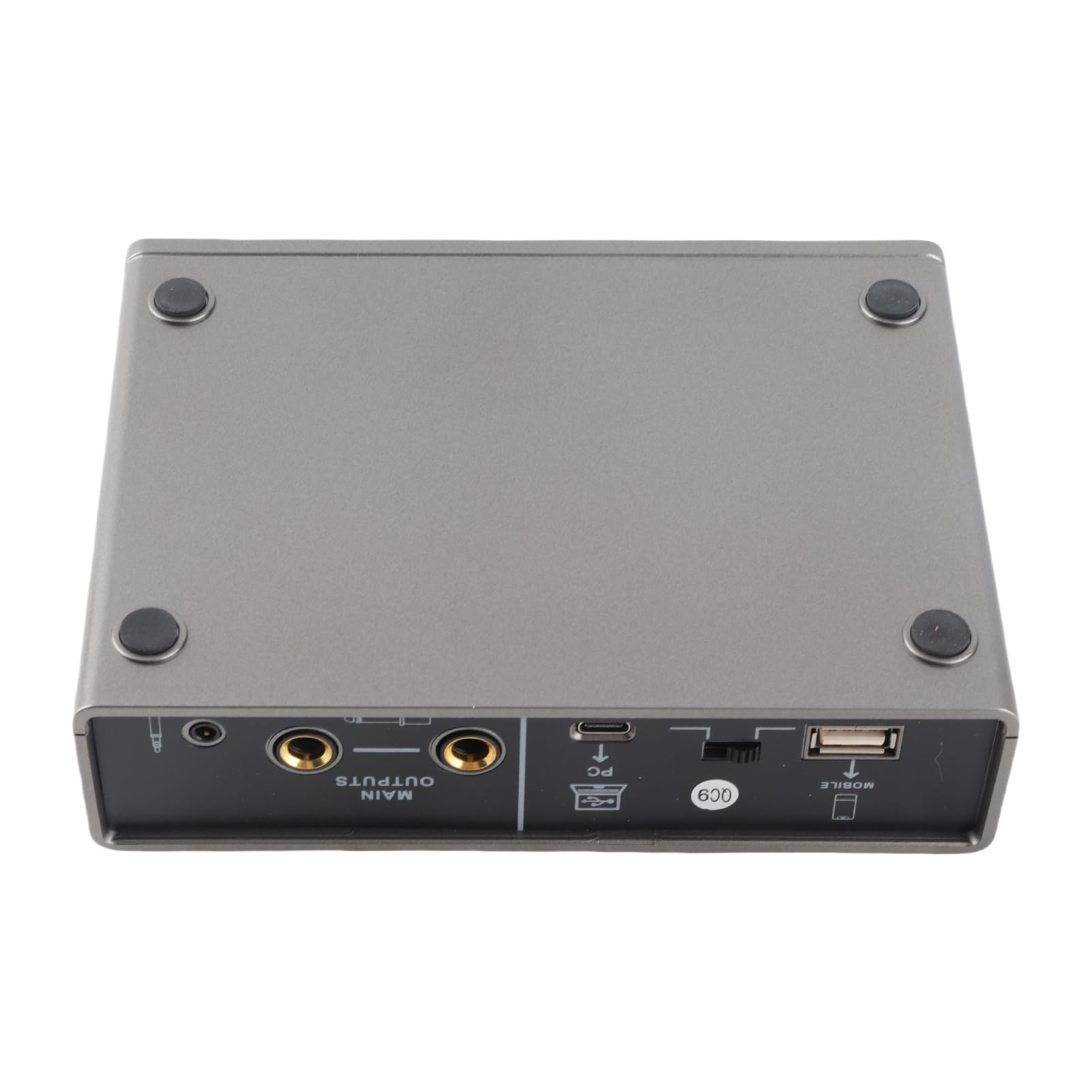 Mezclador de Tarjeta de Sonido en Vivo con Reverberación DSP para Grabación de Estudio, Reducción de Ruido para un Sonido Claro, para Productores Musicales y Diseñadores de