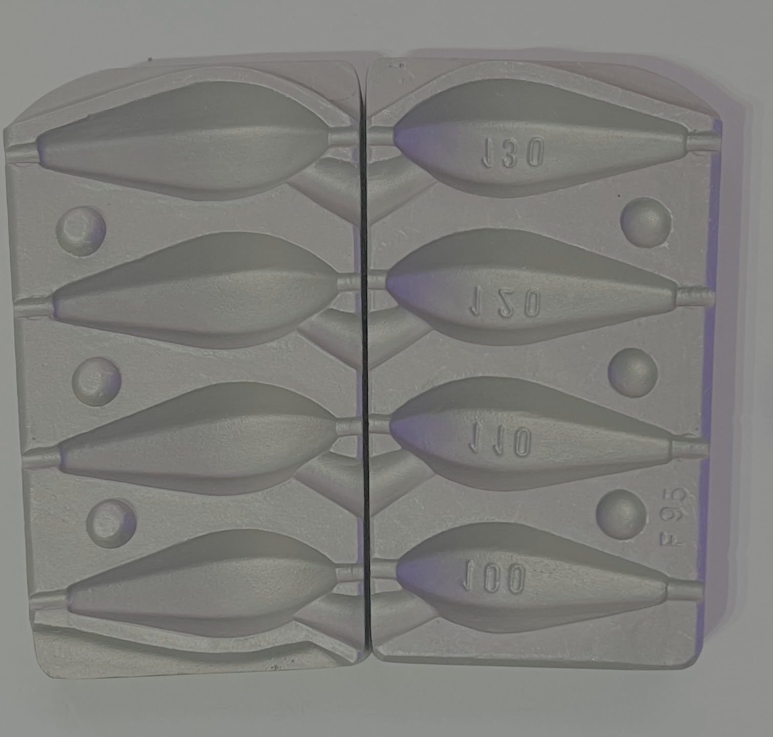 Moldes para pesca HEX Distance In-Liner 100-110-120-130 g