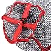 Drawstring Fishing Net,Collapsible Fish Collection Bag,Foldable Mesh Net for Small Fish, Crayfish, Shrimp, Crab(0.5m)
