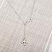 ENSIANTH Infinity and Airplane Lariat Y Necklace Jet Plane Jewelry for Flight Attendant Traveler (Airplane Y Necklace)