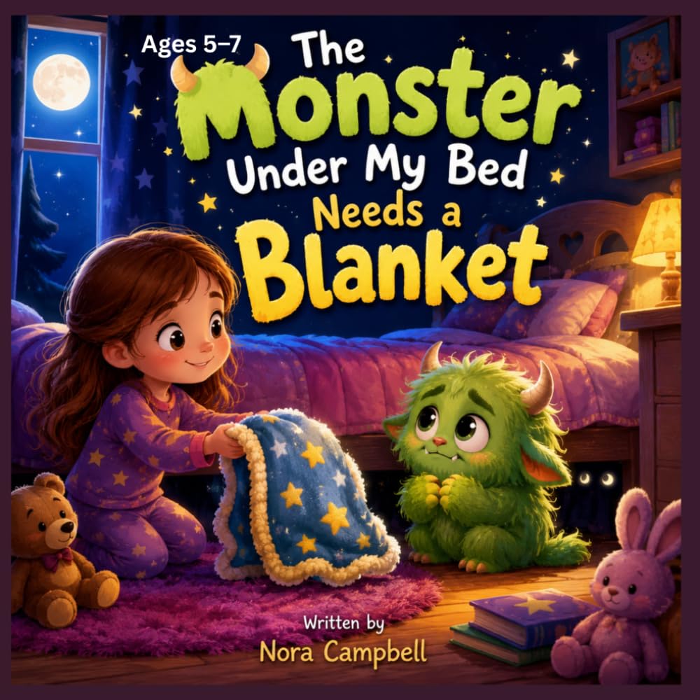 The Monster Under My Bed Needs a Blanket: What if the monster under your bed isn’t scary at all| For Ages 5-7