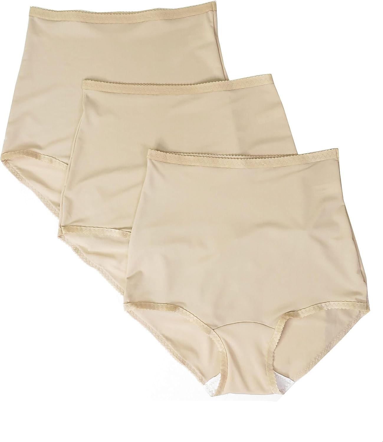 Shadowline Women's Plus-Size Spandex Classic Brief (3-Pack) - Image 3