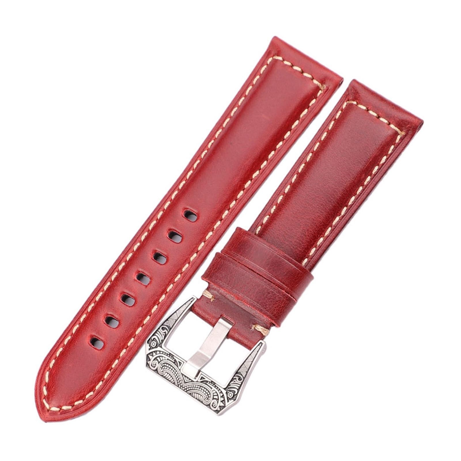 Correa de reloj de cuero genuino para solucionar el desgaste de su pulsera antigua 6