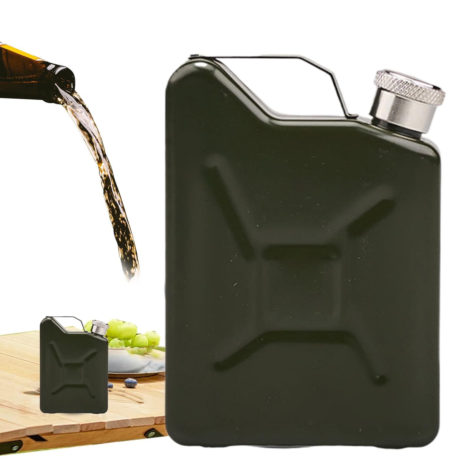 Gourde de poche anti-fuite résolvez les problèmes de transport pour vos liqueurs