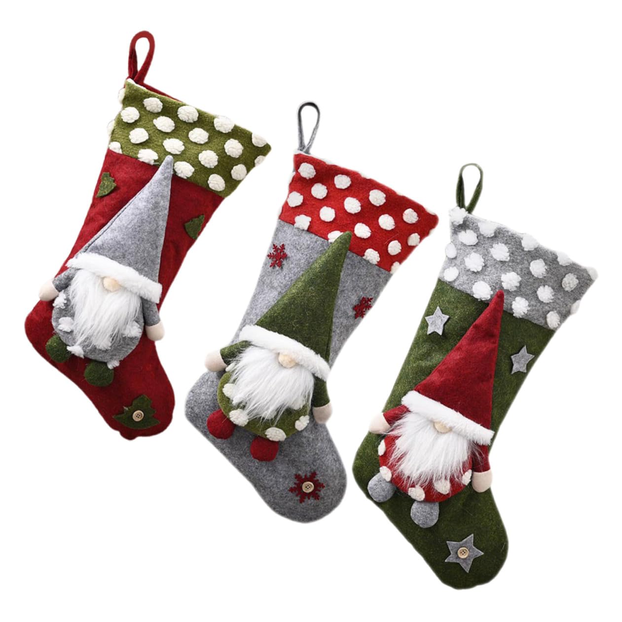 Paquet à friandises de Noël et suspensions classiques pour réchauffer l'ambiance du salon