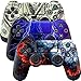 Skin per controller Ps4, 3 pz tutto il corpo vinile decalcomania adesivo copertura per Playstation 4 Controller (PS4 Controller # 2)