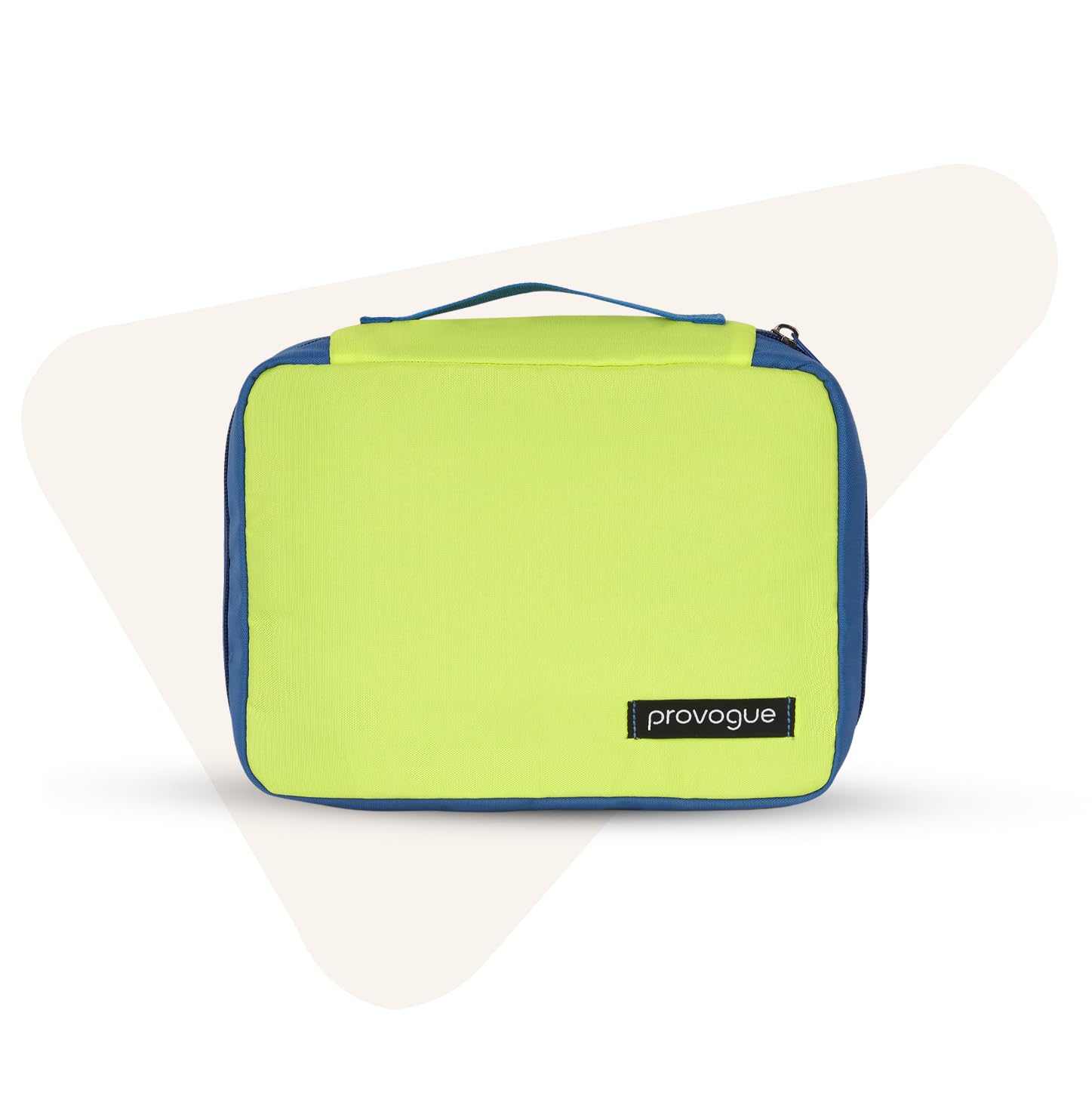 Nest Toiletry Case for Men & Women, Water Wicking Polyester Fabric, Travel Pouch for Toiletries Shaving Kit & Travel Accessories with Hanger, Toiletry Bag for Men and Women, Glow Lime-image-14