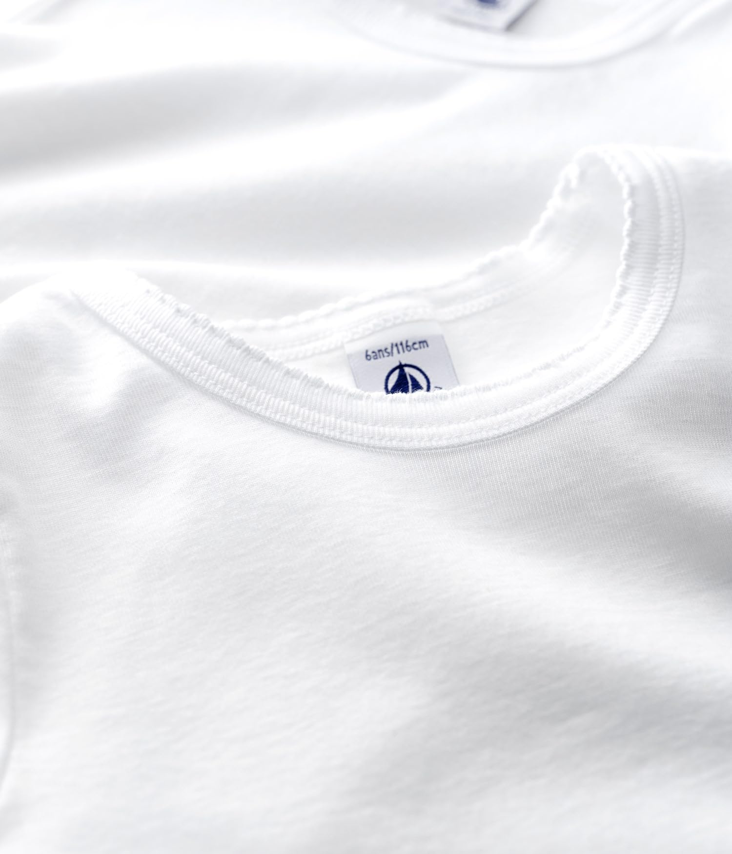 Petit Bateau A01fy Camiseta de Manga Corta Niñas (Pack de 2)