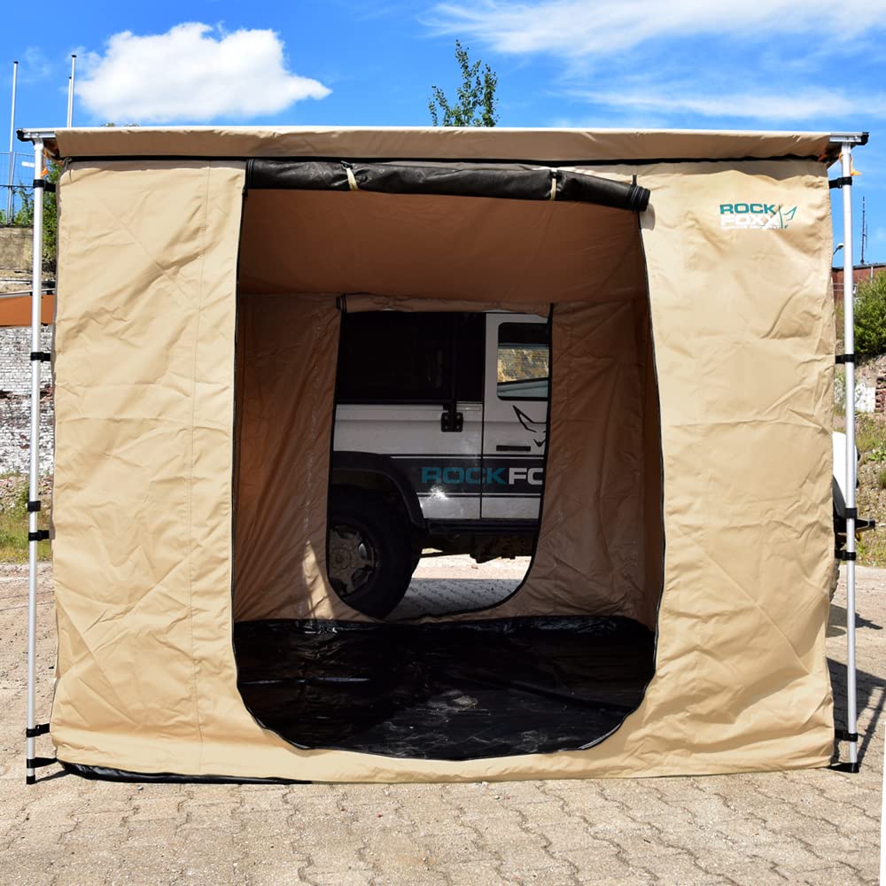 Camping Vorzelt Wohnwagen Auto Bus Wohnmobil Set für Rockfoxx Markise 250x300 cm