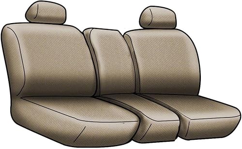Miniatura 2 de Coverking - Funda para asiento delantero 402040 (neopreno), color amarillo con lados negros
