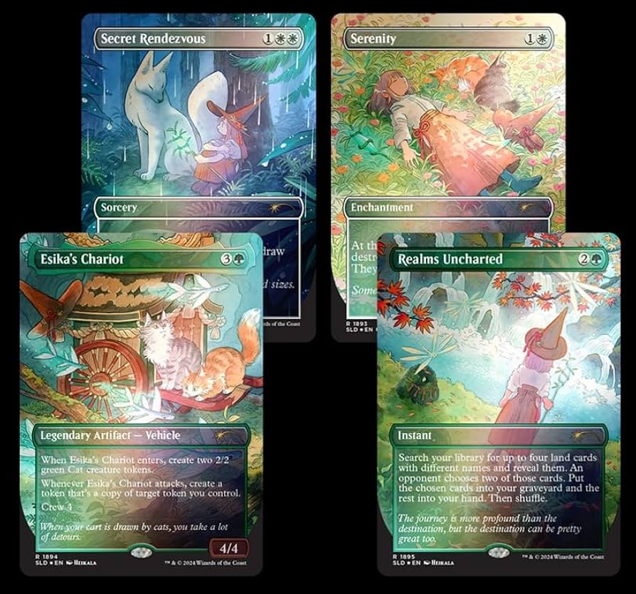 マジック:ザ・ギャザリング MTG Adventures of the Little Witch Foil Amazon.com: MTG Secret Lair: Adventures of The Little Witch