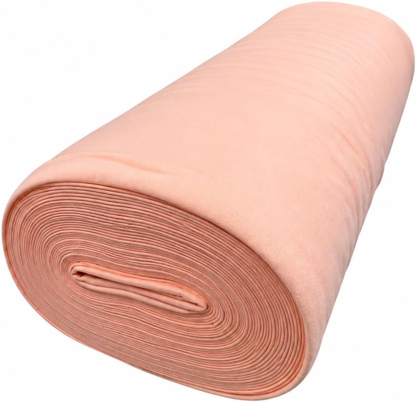 Craft Felt 20 Yards Wholesale by The Bolt -72-Inch Wide 1/16” Thick Acrylic Felt Fabric for Arts & Crafts, Cushion and Padding, Sewing Projects, Kids School Projects, DIY Projects (White)