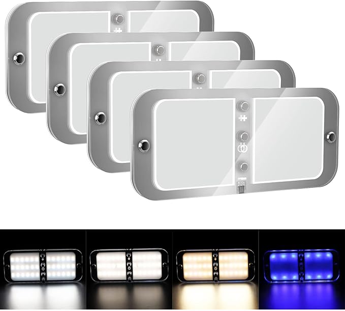 BlueFire 800LM RV Ceiling Dome Lights,Dimmable RV Interior