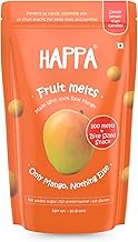 Happa Mango Melts | 100% Fruit Candy for Babies, Kids & Adults | Single-Ingredient | No Added Sugar, No Colours, No Artificial Flavours | Melt-in-the-Mouth Snack | 8 Months+ | 20g (Pack of 1)