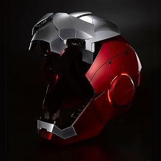 2024 Iron Man Helmet, Mask with Jarvis Voice and Remote, Touch Controlled Open / Close