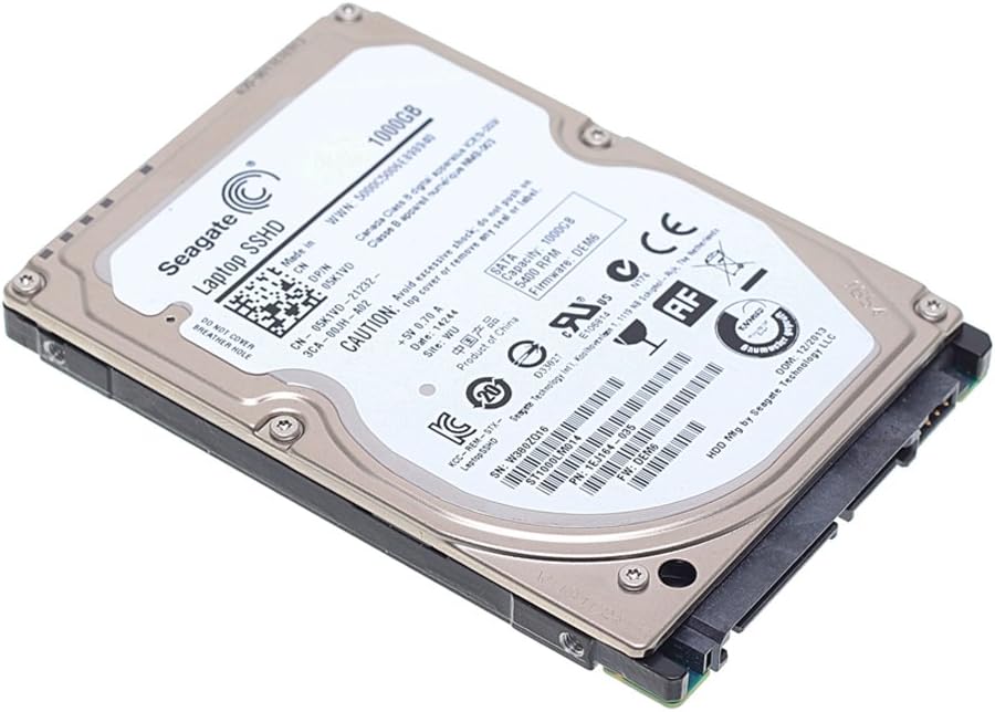 Seagate 1TB Laptop SSHD 2.5 inch Internal Hybrid Hard Drive for PC and PS4