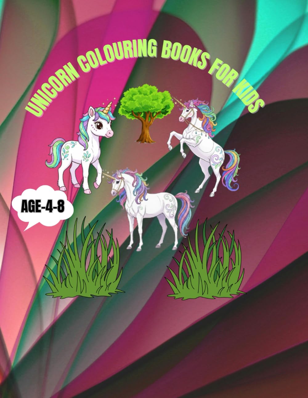 Magical Unicorn Coloring Book for Kids