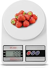 Digital Kitchen Weighing Scale | 10Kg x 1g Precision | Food Scale with LCD Display for Cooking, Baking, Meal Prep & Healthy Diet | Compact Electronic Weight Machine for Home Use
