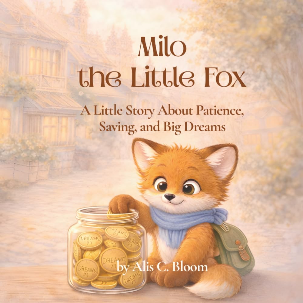 Milo the Little Fox - Saving for Her Next Adventure: A little Story About Patience, Saving, and Big Dreams