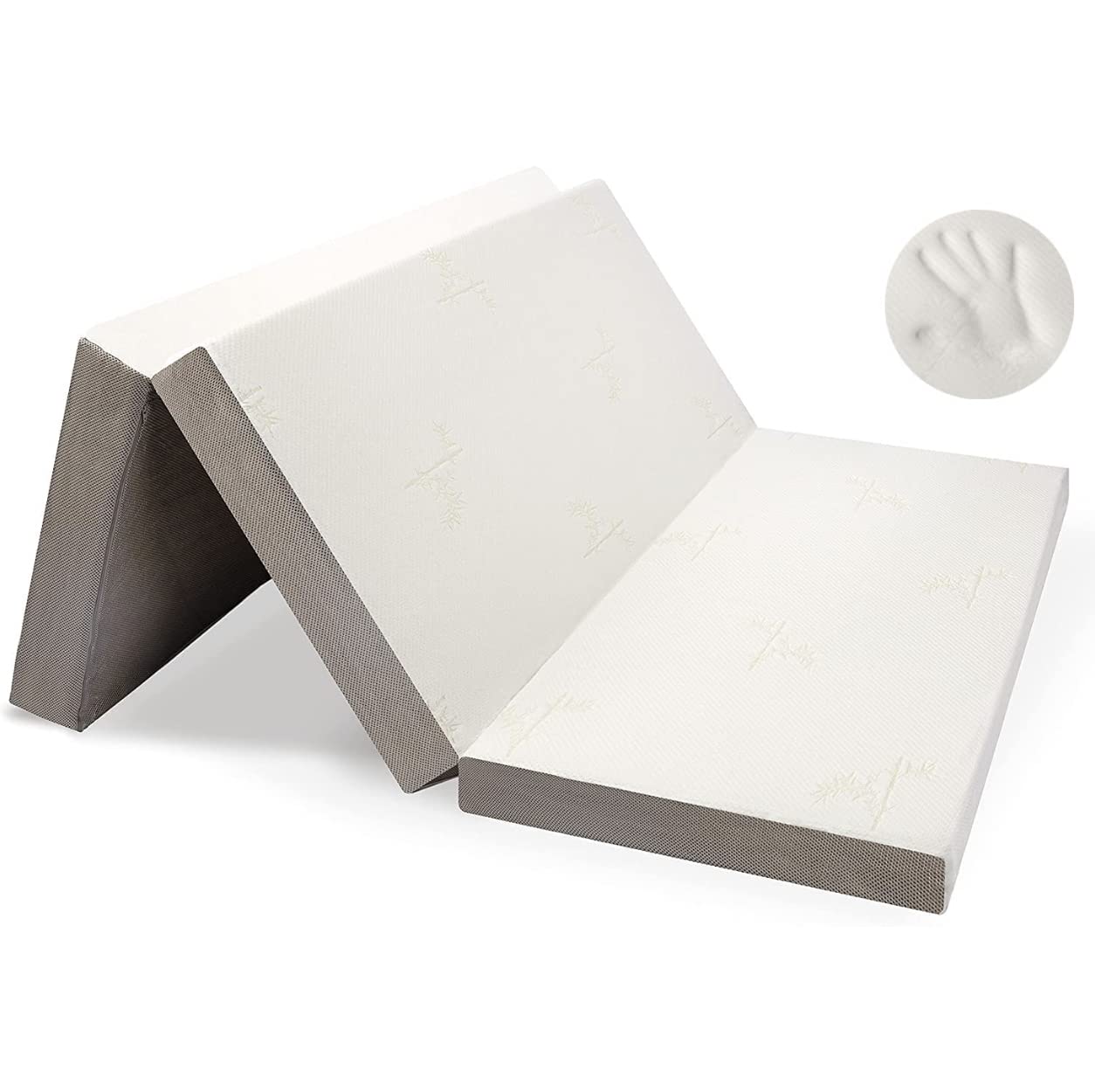 Milliard, Memory-Schaum, gebrochenes weiß, 190 x 135 cm