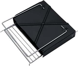SECFOU 1 Conjunto De Forno Churrasqueiras Ao Ar Livre Churrasqueiras Portáteis Para Churrasco Ao Ar Livre Grelha Para Fumantes Pequena Grelha Para Churrasco Ao Ar Livre Grelha A Carvão