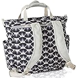 okiedog wickeltasche shuttle Flexible Tragemöglichkeiten: am Henkel, umgehängt mit dem gepolsterten Schultergurt oder als Rucksack - ganz nach Ihren Bedürfnissen