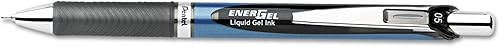 Pentel EnerGel RTX Bolígrafo de gel retráctil, tinta negra, fina (BLN75-A)