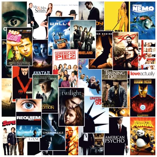 Image of SAW Aesthetic 54 Pcs Web Series Posters Collage Kit - Pack of 54 (4x6 Inches)| Aesthetic Wall Art for Bedroom, Living Room, Home & Office | Hollywood Thriller Movies Poster Set for Film Lovers & Collectors