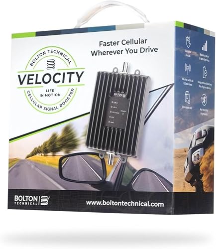 Miniatura 6 de Bolton Technical Velocity  Amplificador de señal para teléfono celular para vehículos  Todos los automóviles  5G4G LTE   Ganancia de 50 dB  Antena