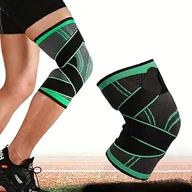 Joelheira De Compressão Ortopédica Para Articulação Dores Recuperação ideal para corrida academia futebol caminhada cross training e volei Premium
