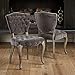 Best Selling Lane Tufted Fabric Dining Chair, Charcoal, Set of 2