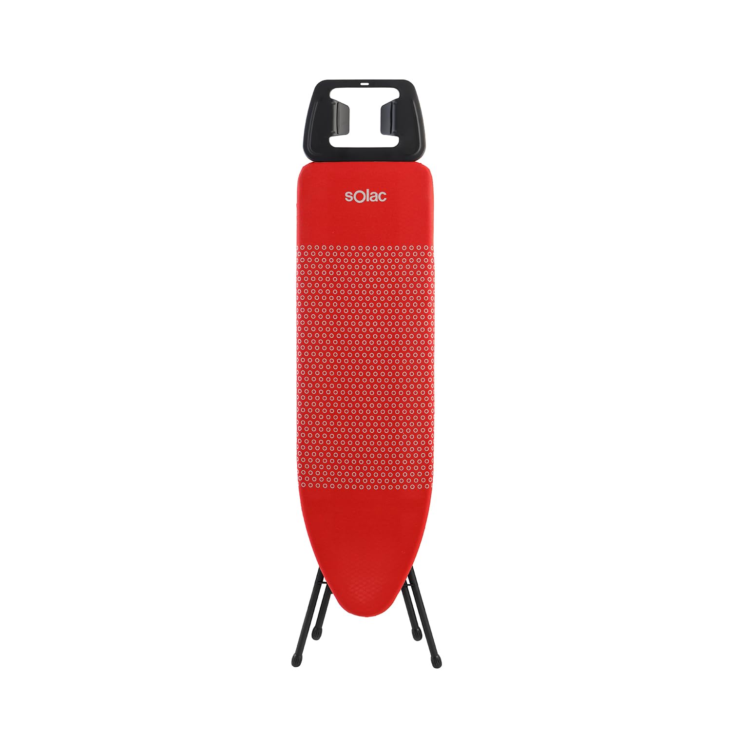 Solac - Tabla de Planchar Plegable Optima Board | 32,5x110cm | 3 Posiciones Regulable | Funda Resistente Algodón 100% | Ajustable 90 cm | Patas Antideslizantes | Lijera Manejable | Soporte Plancha