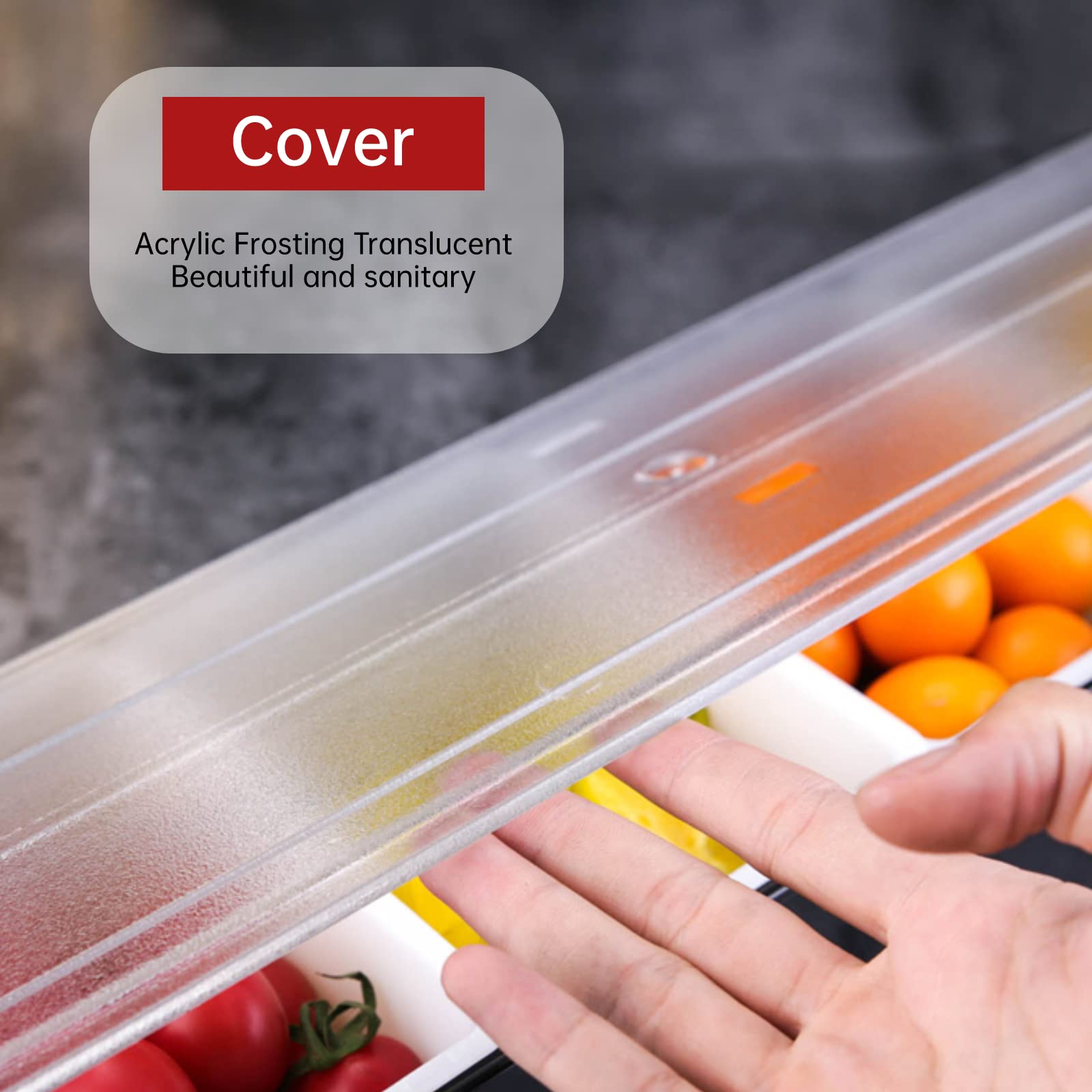 Qcwwy Pizza Toppings Station, Abnehmbare Wiederverwendbare Pizza Zutaten Gewürzspender Gewürzbox für Pizza Topping Container zu Hause oder Im Restaurant(4 Fächer)