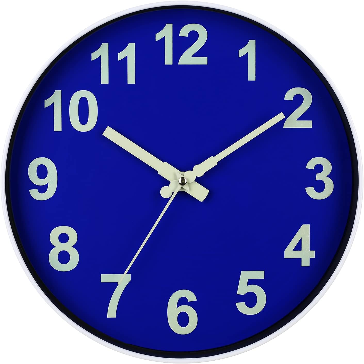 HENG DA SI Wall Clocks Night Light Function 12 Inch Non