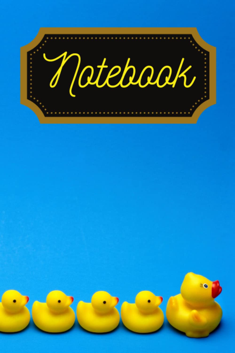 Cute Rubber Duck Notebook: This cute notebook is a great gift for rubber duck lovers and for anyone who collects rubber ducks and memorabilia
