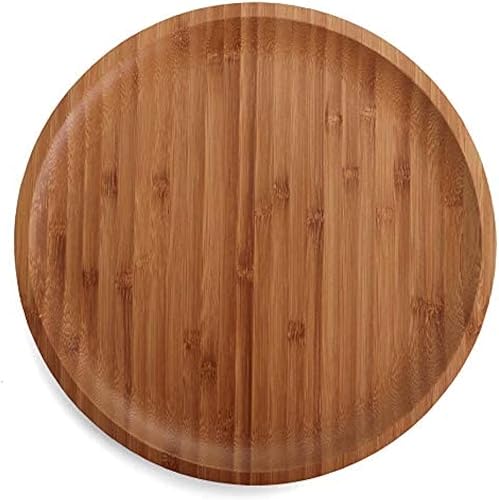Miniatura 4 de Belari Juego de platos de bambú de 14 pulgadas, platos reutilizables de bambú, platos rectangulares de bambú, vajilla de madera - platos de bambú -