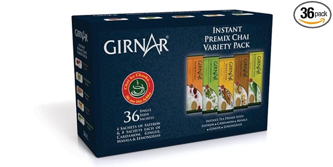 Instant Premix Chai - Variety Pack (36 Sachets)