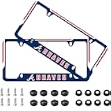 OEM 2PCS License Plate Frames Holder with Screw for Car Tag Frame