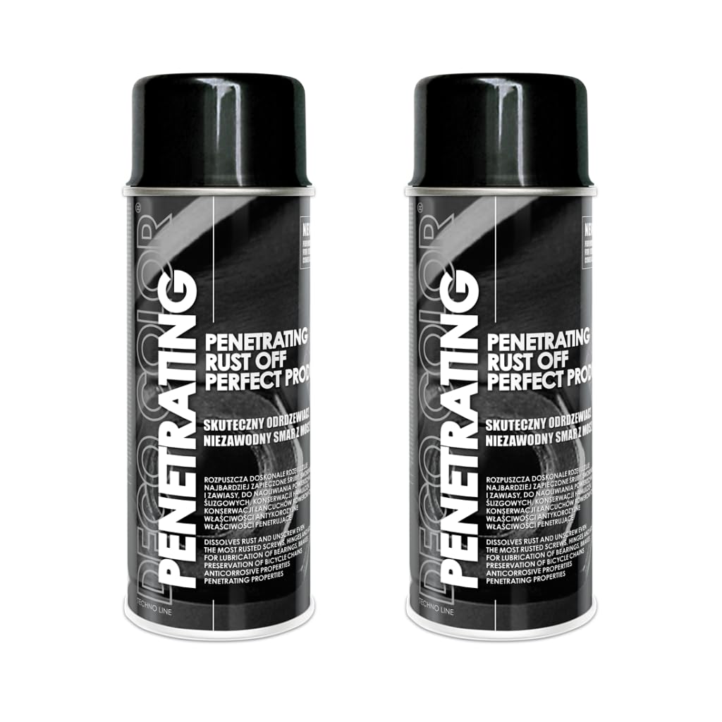 Deco Color Penetrating Oil Spray Multi Purpose Release Lubricant Rust Remover Dissolve Unlock High Quality 400Ml