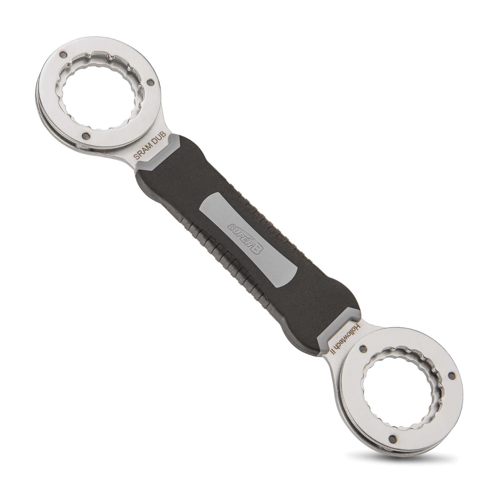 Super B Bicycle Bottom Bracket Tool - Compatible with Shimano Hollowtech II,BB9000, BBR60and SRAM Dub Bottom Brackets- Removing Bike Bottom Brackets for Bicycle Repair and Maintenance (TB-BB42)