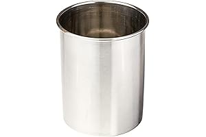 TableCraft Products HU2 Utensil Holder, Stainless Steel Brushed