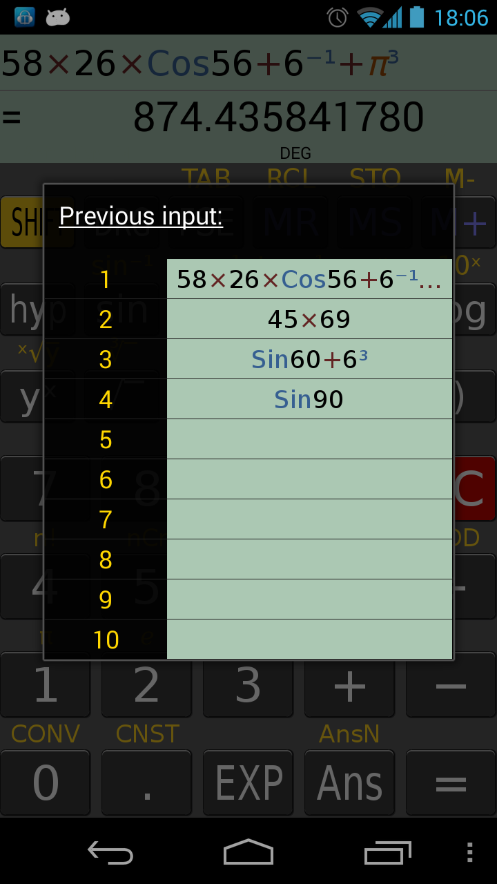 AVANT SCIENTIFIC CALCULATOR FREEAmazon.co.ukAppstore for Android